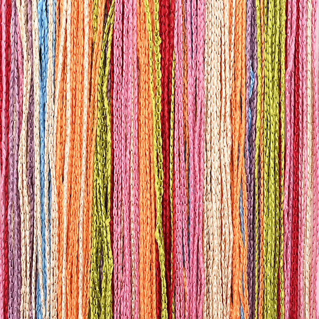 String Curtains 2 pcs Multicolour 140x250 cm