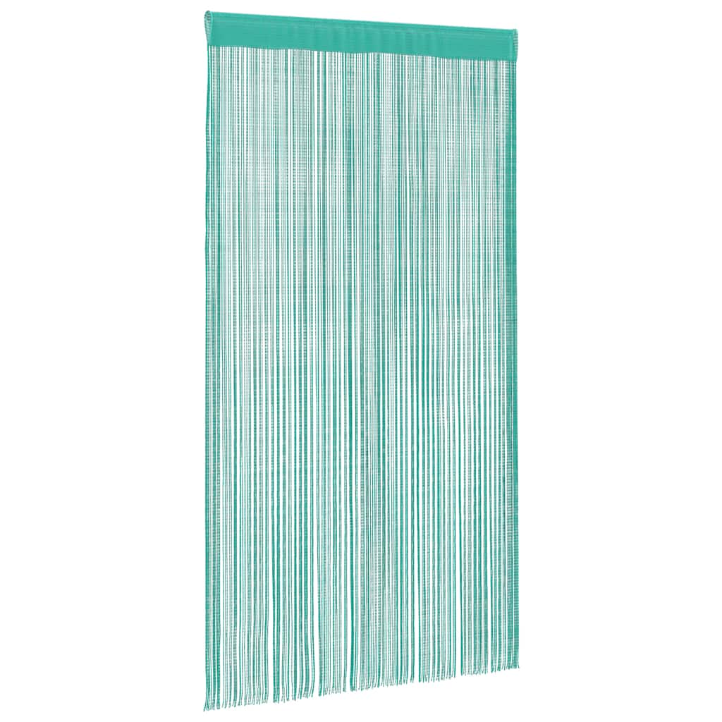 String Curtains 2 pcs Turquoise 100x250 cm