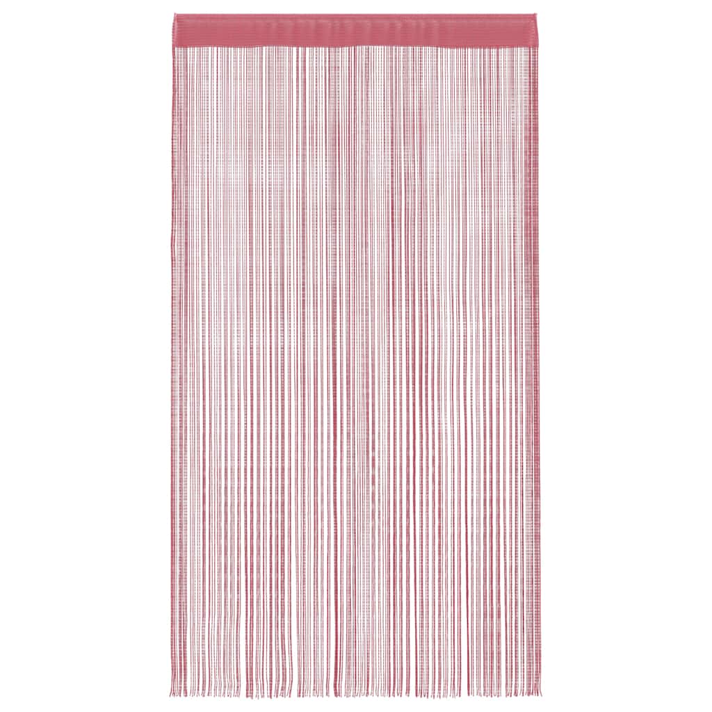 String Curtains 2 pcs Pink 140x250 cm