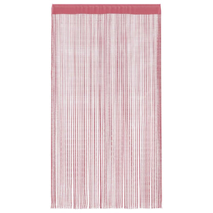 String Curtains 2 pcs Pink 140x250 cm