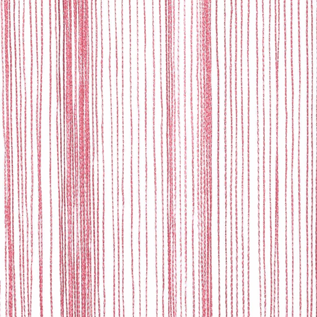 String Curtains 2 pcs Pink 140x250 cm
