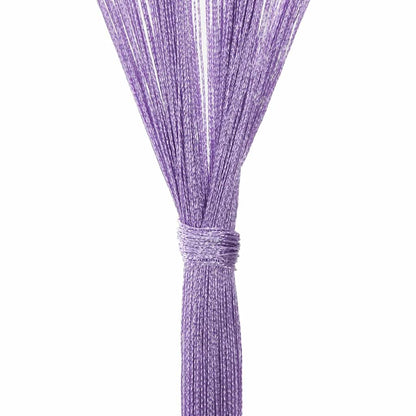 String Curtains 2 pcs Purple 100x250 cm