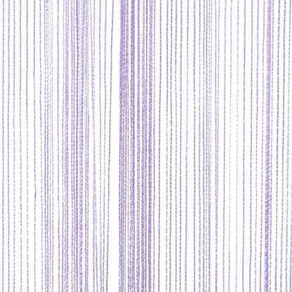 String Curtains 2 pcs Purple 100x250 cm