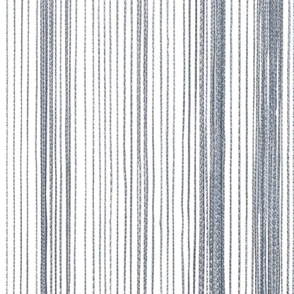 String Curtains 2 pcs Light Grey 100x250 cm