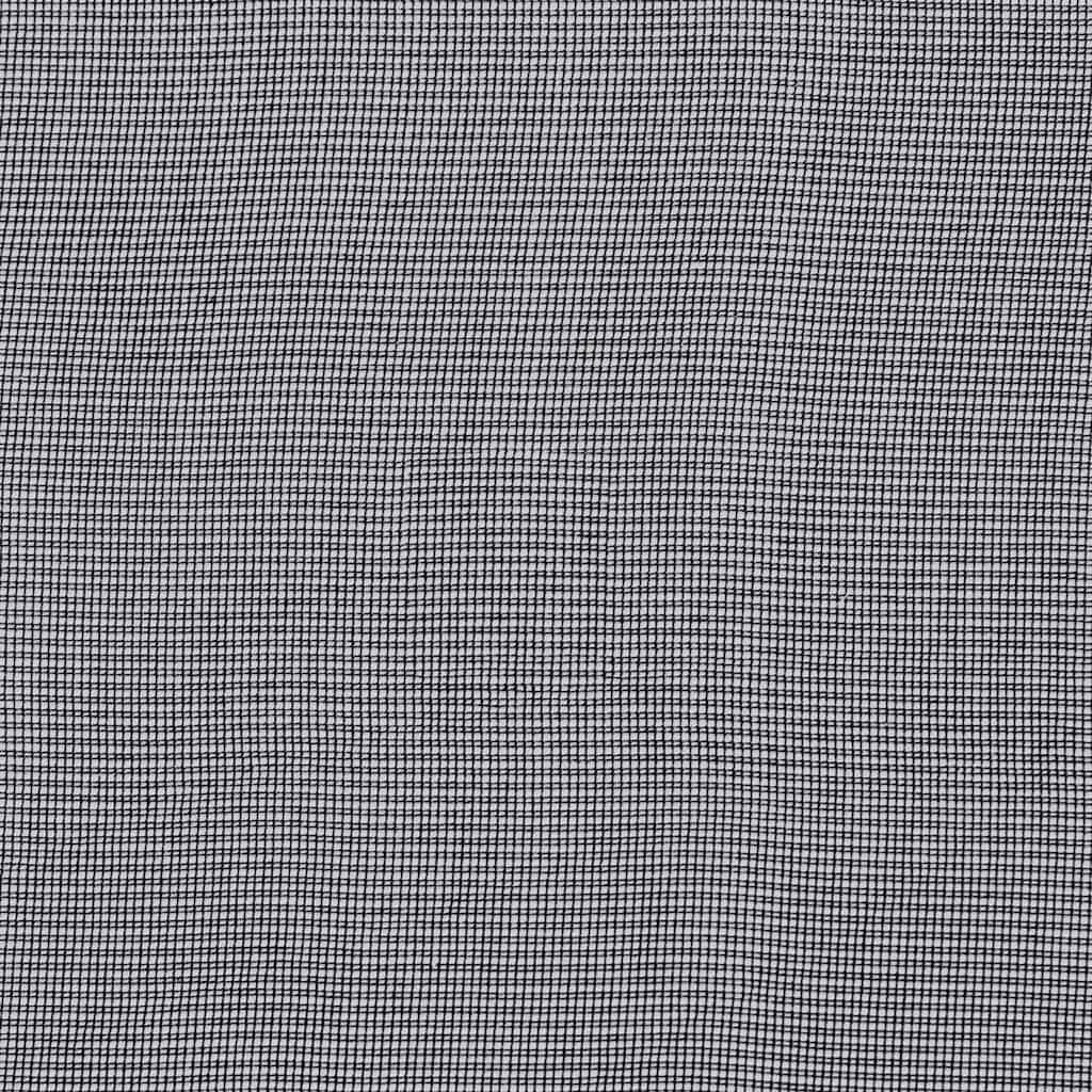 Voile Curtains with Grommets 2 pcs Black 140x175 cm