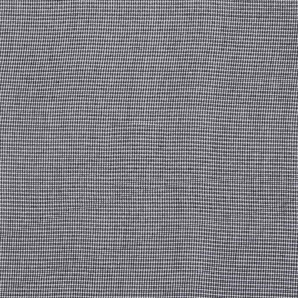 Voile Curtains with Grommets 2 pcs Black 140x260 cm