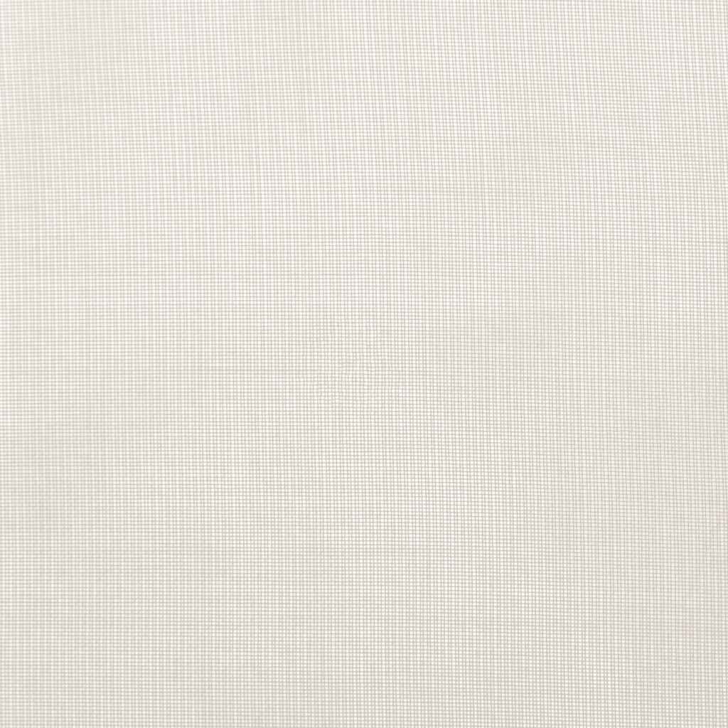 Voile Curtains with Grommets 2 pcs Cream 140x225 cm