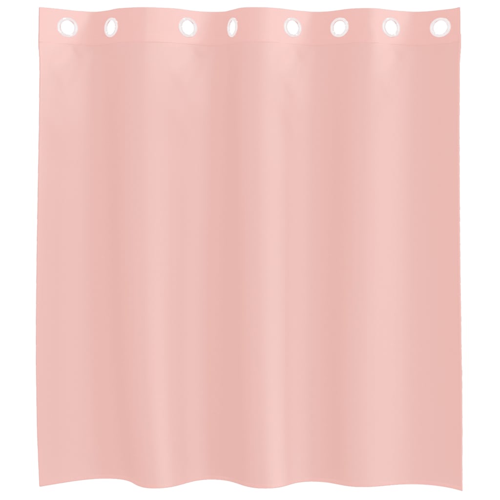 Voile Curtains with Grommets 2 pcs Pink 140x140 cm