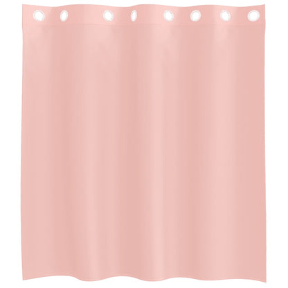 Voile Curtains with Grommets 2 pcs Pink 140x140 cm