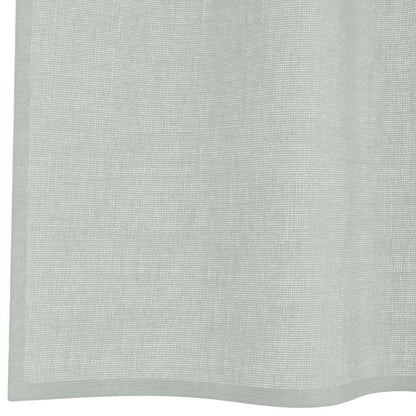 Voile Curtains with Grommets 2 pcs Light Grey 140x225 cm