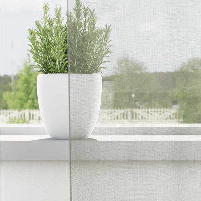 Voile Curtains with Grommets 2 pcs Light Grey 140x260 cm