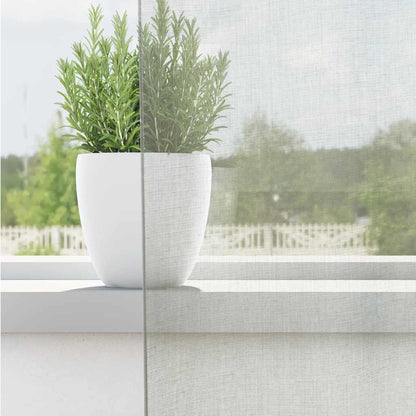 Voile Curtains with Grommets 2 pcs Light Grey 140x300 cm