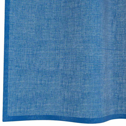 Voile Curtains with Grommets 2 pcs Royal Blue