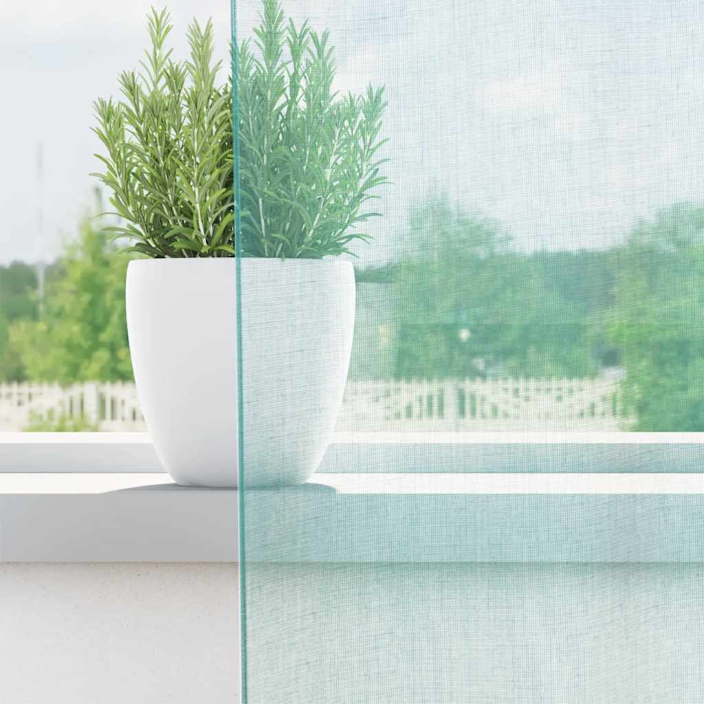 Voile Curtains with Grommets 2 pcs Turquoise