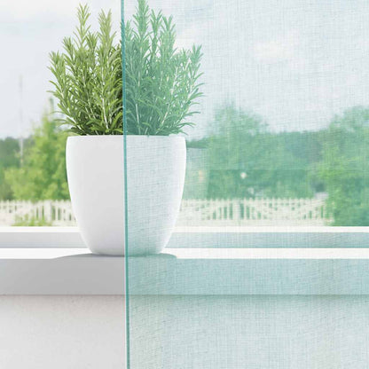 Voile Curtains with Grommets 2 pcs Turquoise