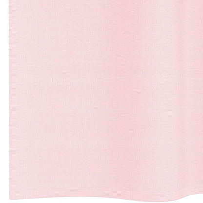 Voile Curtains with Rod Pockets 2 pcs Light Pink