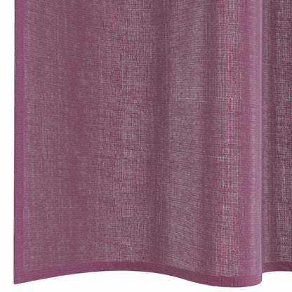 Voile Curtains with Rod Pockets 2 pcs Purple