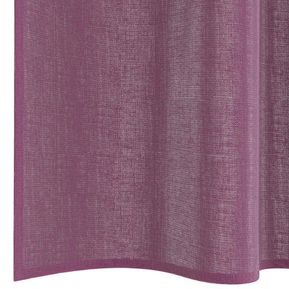 Voile Curtains with Rod Pockets 2 pcs Purple