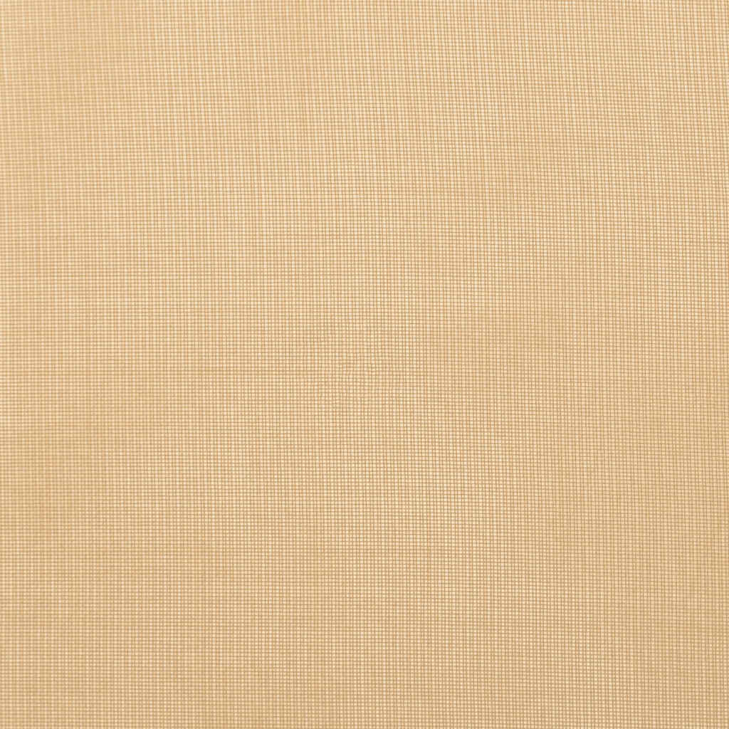 Voile Curtains with Rod Pockets 2 pcs Sand
