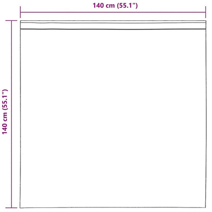 Voile Curtains with Tab Top 2 pcs Black