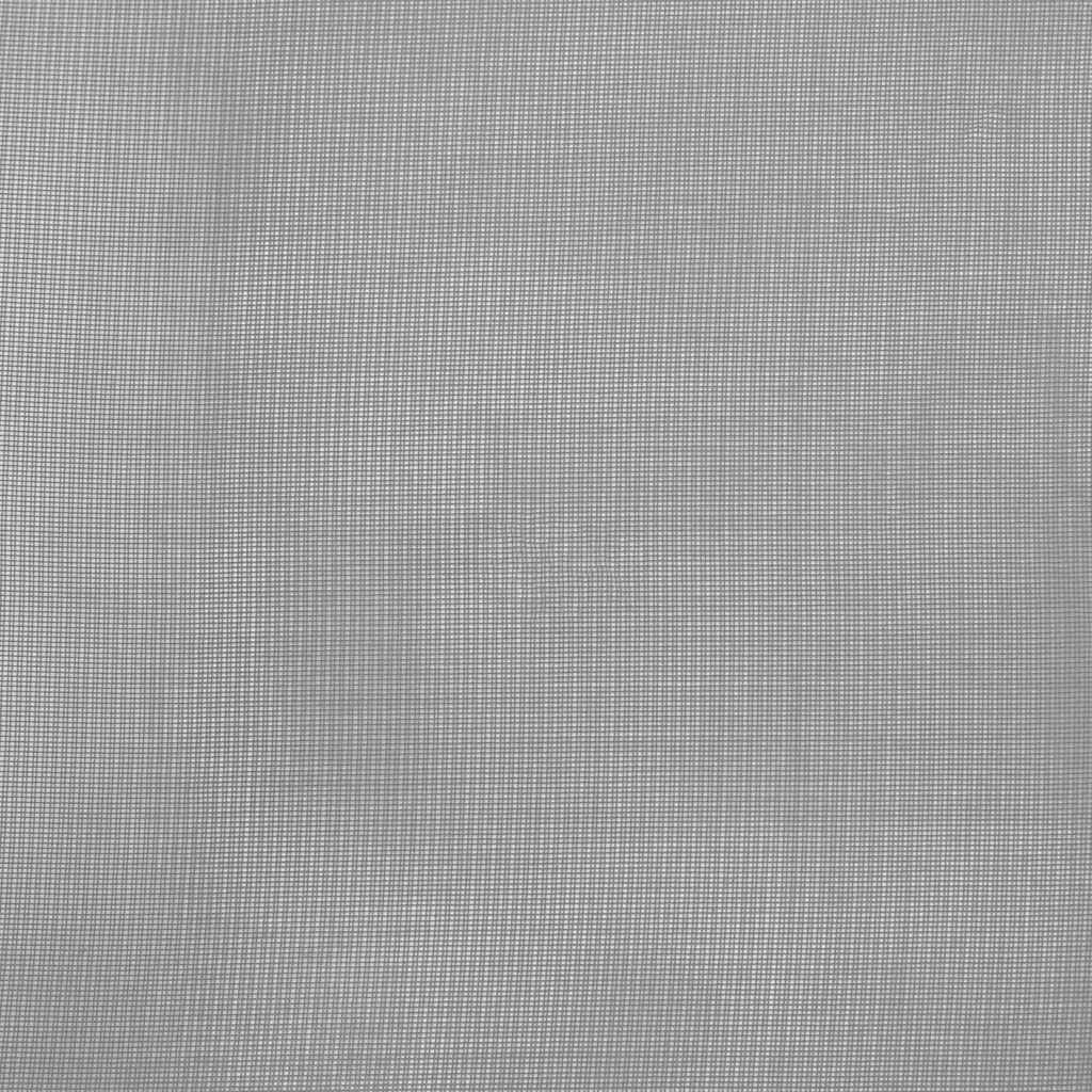 Voile Curtains with Loops 2 pcs Dark Grey 140x245 cm