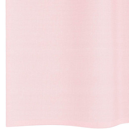 Voile Curtains with Loops 2 pcs Light Pink 140x245 cm