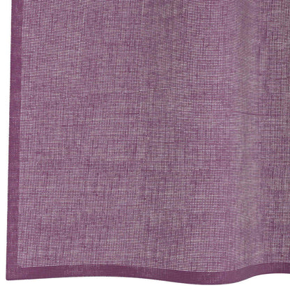 Voile Curtains with Loops 2 pcs Purple 140x245 cm