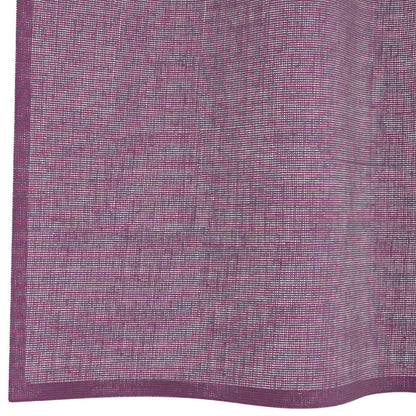 Voile Curtains with Loops 2 pcs Purple 140x260 cm