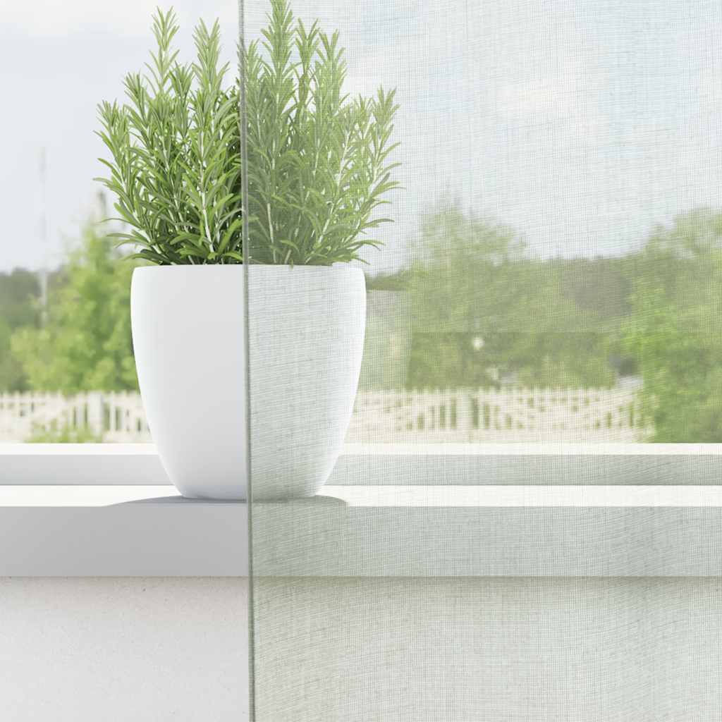 Voile Curtains with Loops 2 pcs Light Grey 140x140 cm