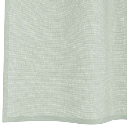 Voile Curtains with Loops 2 pcs Light Grey 140x140 cm