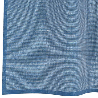 Voile Curtains with Loops 2 pcs Royal Blue 140x175 cm