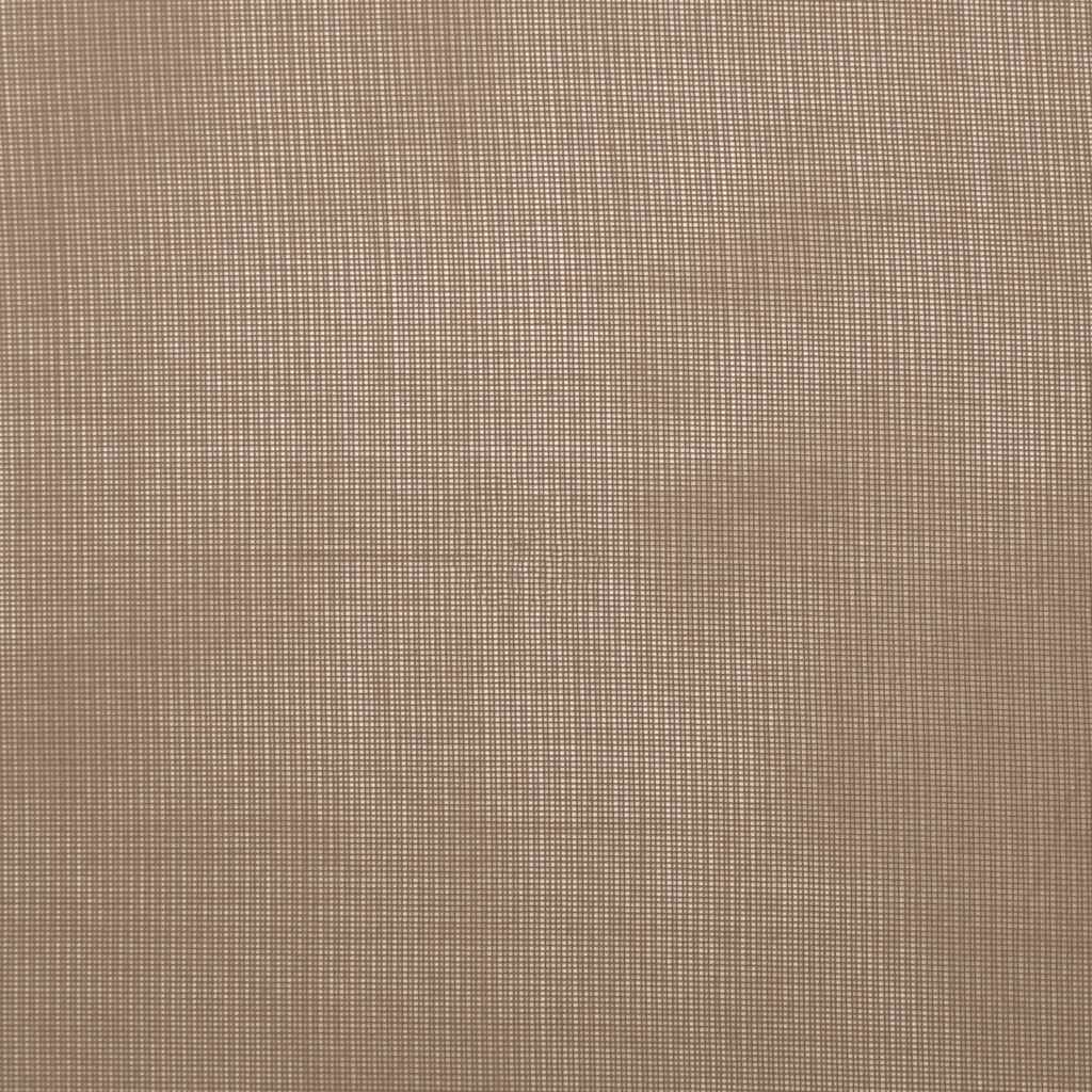 Voile Curtains with Loops 2 pcs Light Brown 140x245 cm