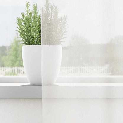 Voile Curtains with Loops 2 pcs White 140x245 cm