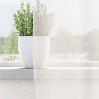 Voile Curtains with Loops 2 pcs White 140x260 cm