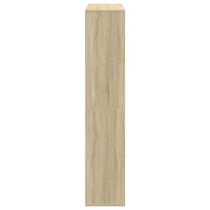 Book Cabinet Sonoma Oak 102x29x143 cm Engineered Wood