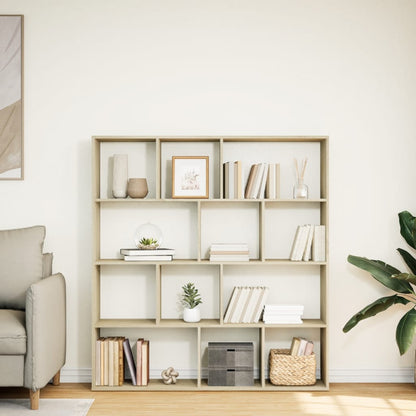 Book Cabinet Sonoma Oak 132x29x141,5 cm Engineered Wood