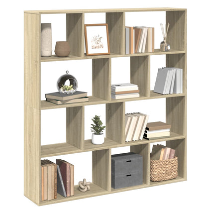 Book Cabinet Sonoma Oak 132x29x141,5 cm Engineered Wood