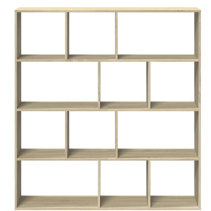 Book Cabinet Sonoma Oak 132x29x141,5 cm Engineered Wood
