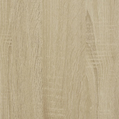 Book Cabinet Sonoma Oak 132x29x141,5 cm Engineered Wood