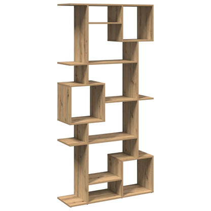 Book Cabinet Artisian Oak 92x29x188 cm Engineered Wood