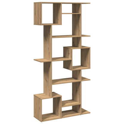 Book Cabinet Artisian Oak 92x29x188 cm Engineered Wood