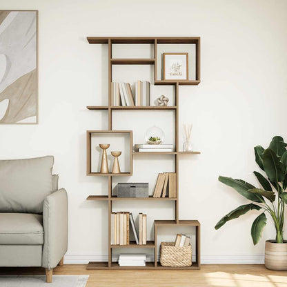 Book Cabinet Artisian Oak 92x29x188 cm Engineered Wood