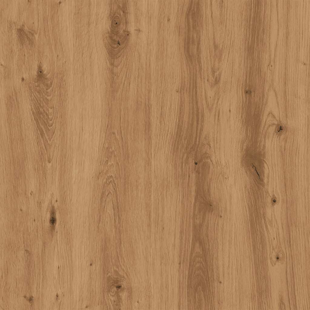 TV Cabinet with Wheels Artisan Oak 102x34,5x43 cm Engineered Wood