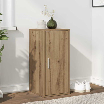 Shoe Cabinet Artisan Oak 32x35x70 cm Engineered Wood