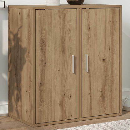 Shoe Cabinets 2 pcs Artisan Oak 32x35x70 cm Engineered Wood