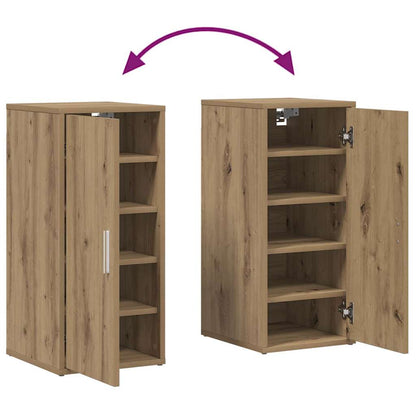 Shoe Cabinets 2 pcs Artisan Oak 32x35x70 cm Engineered Wood