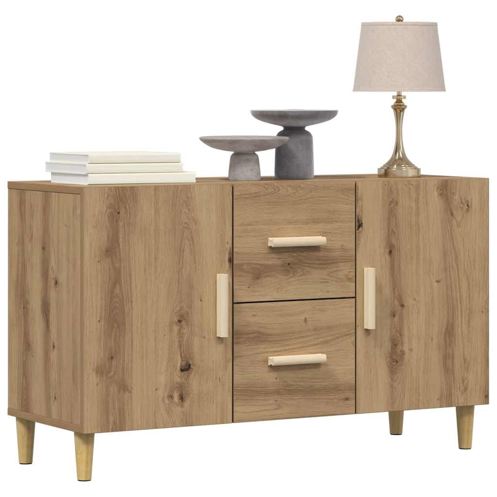 Sideboard Artisan Oak 100x36x60 cm Engineered Wood