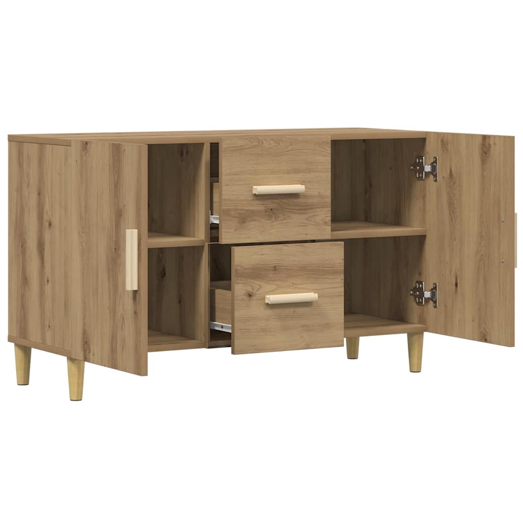 Sideboard Artisan Oak 100x36x60 cm Engineered Wood