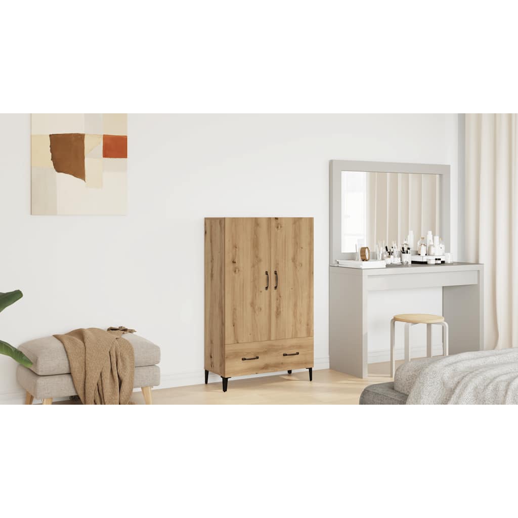 Highboard Artisan Oak 70x31x115 cm Engineered Wood