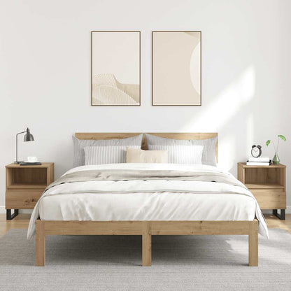 Bedside Cabinets 2 pcs Artisan Oak 40x35x50 cm Engineered Wood